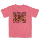 a pink t - shirt with the grand canyon national park on it