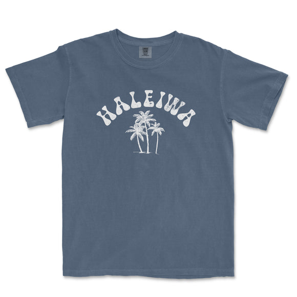 a blue t - shirt with the word halenna on it