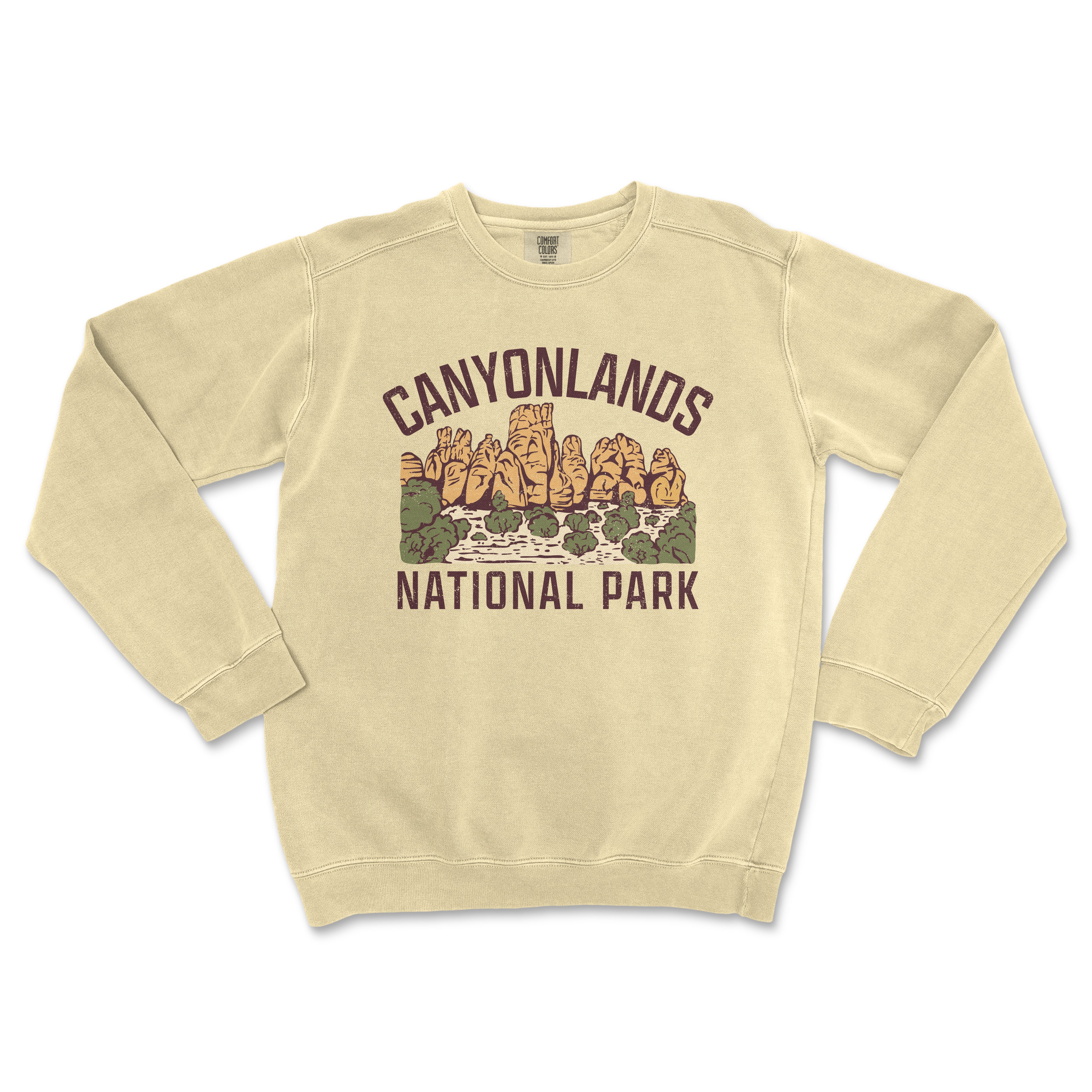 a sweatshirt with the words canyonlands national park on it