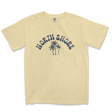 a t - shirt with a palm tree and the words rock'n'roll
