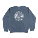 a blue sweatshirt with the seal of the state of california on it