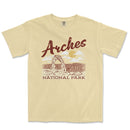 a t - shirt that says arches national park
