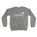 a sweatshirt with the word costa rica written in white