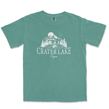 a t - shirt with the words crater lake on it