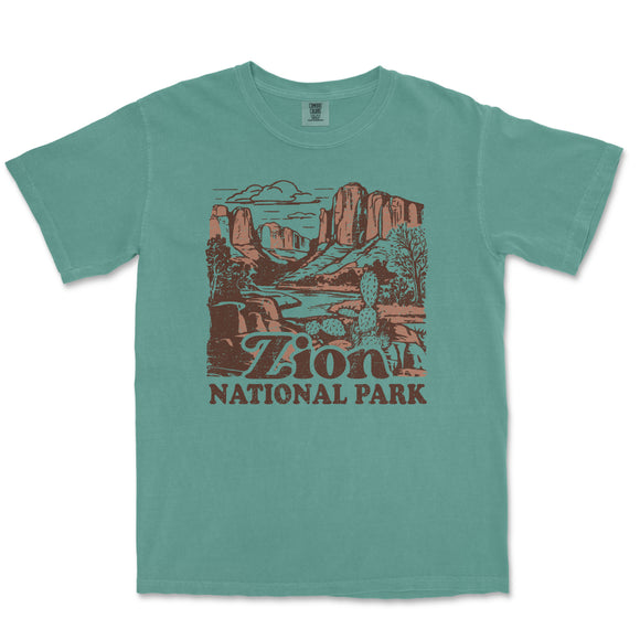 a green t - shirt with the words arizona national park on it