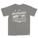 a gray t - shirt with the words, hawaiian on it