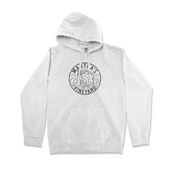 Martha's Vineyard Comfort Colors Hooded Sweatshirt