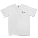 a white t - shirt with the word miami on it