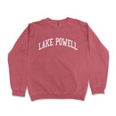 a red sweatshirt with the words lake powell on it
