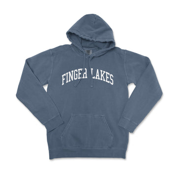 a sweatshirt with the word fingera lakes on it