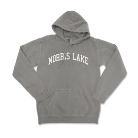 a gray sweatshirt with the words north's lake on it