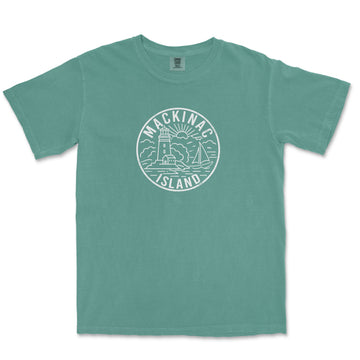 Mackinac Island Michigan Comfort Colors T-shirt - 0