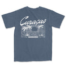 a blue t - shirt with the words guaca on it