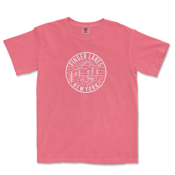 Finger Lakes New York T-shirt - 0