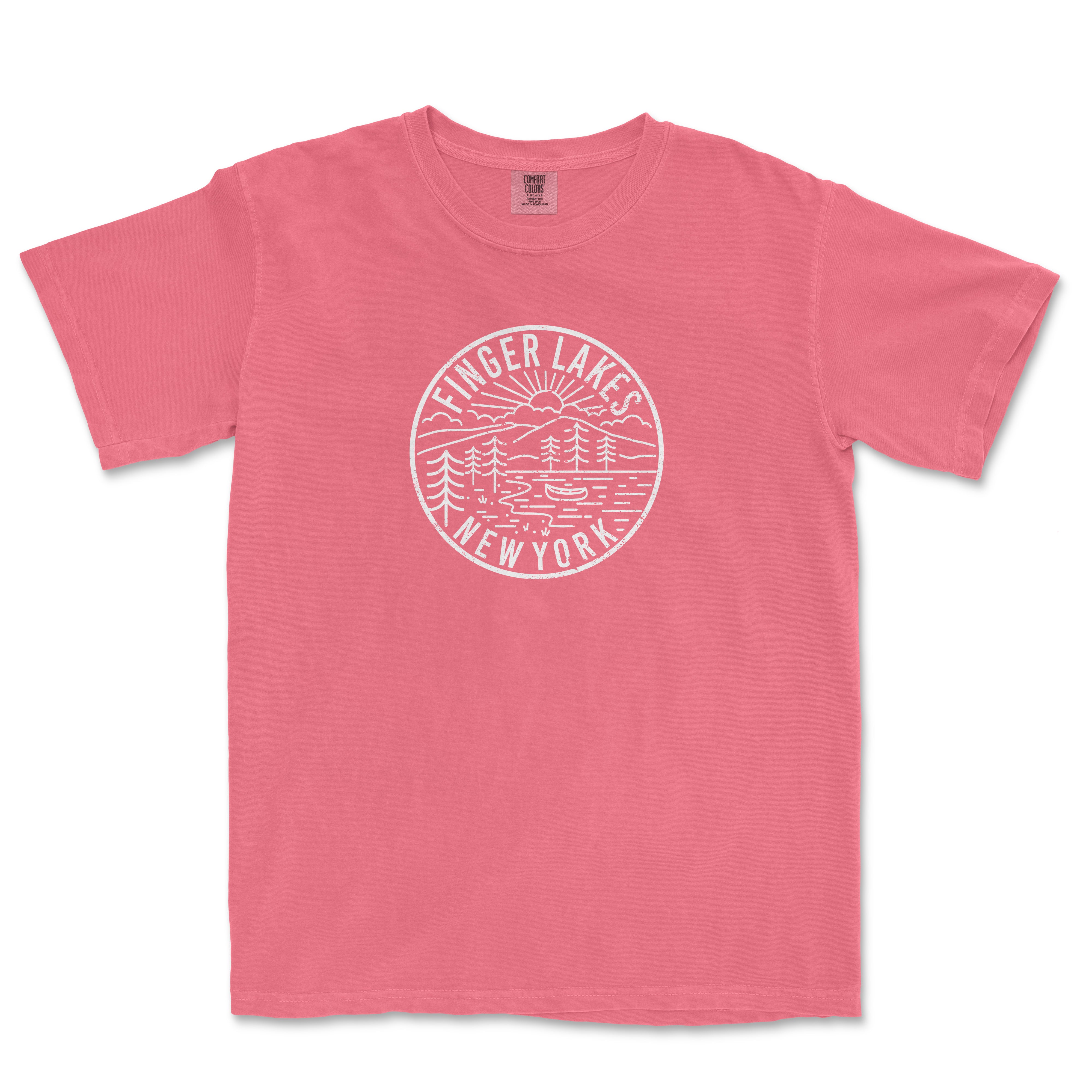 Finger Lakes New York T-shirt - 0