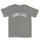 a gray shirt with the word mono lake on it