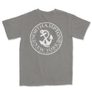 a gray shirt with an anchor and the words north hampton on it