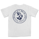 a white t - shirt with an anchor on the front