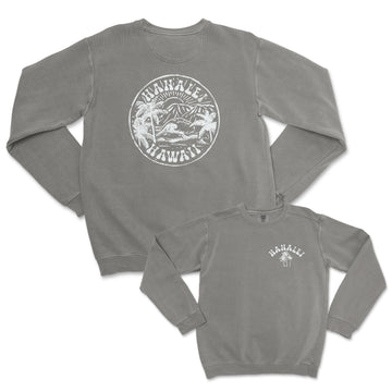 Hanalei Hawaii Crewneck Sweatshirt