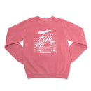 a pink sweatshirt with the words fly on it