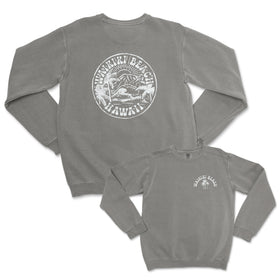 Waikiki Beach Hawaii Crewneck Sweatshirt