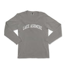 a long sleeve shirt with the words lake ashmore on it