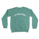 a green sweatshirt that says lake annna virginia
