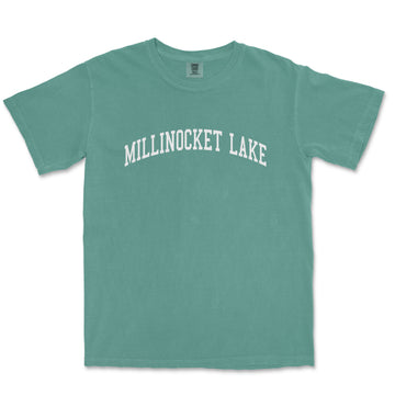 a t - shirt with the word millockt lake on it