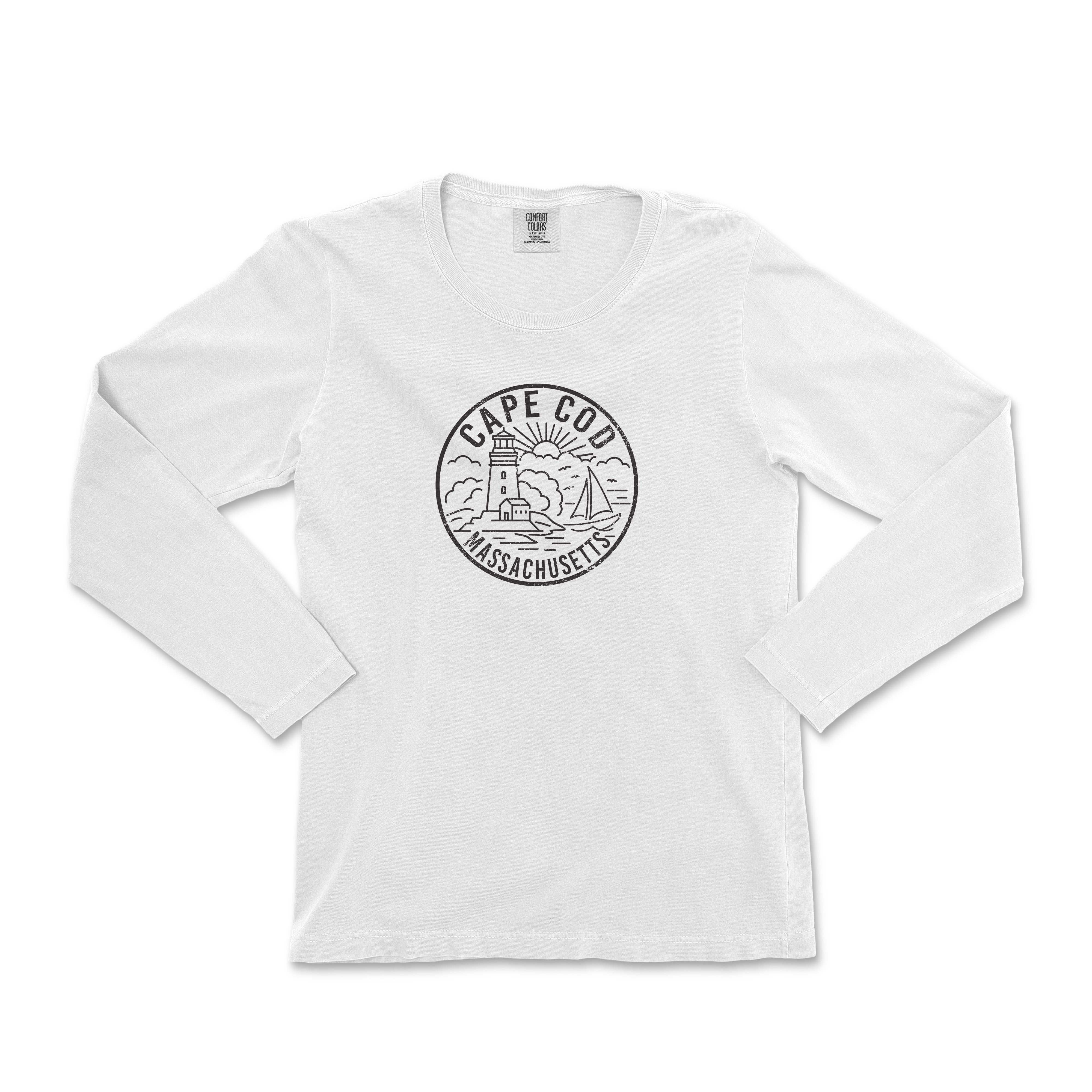Cape Cod Massachusetts Long Sleeve T-Shirt