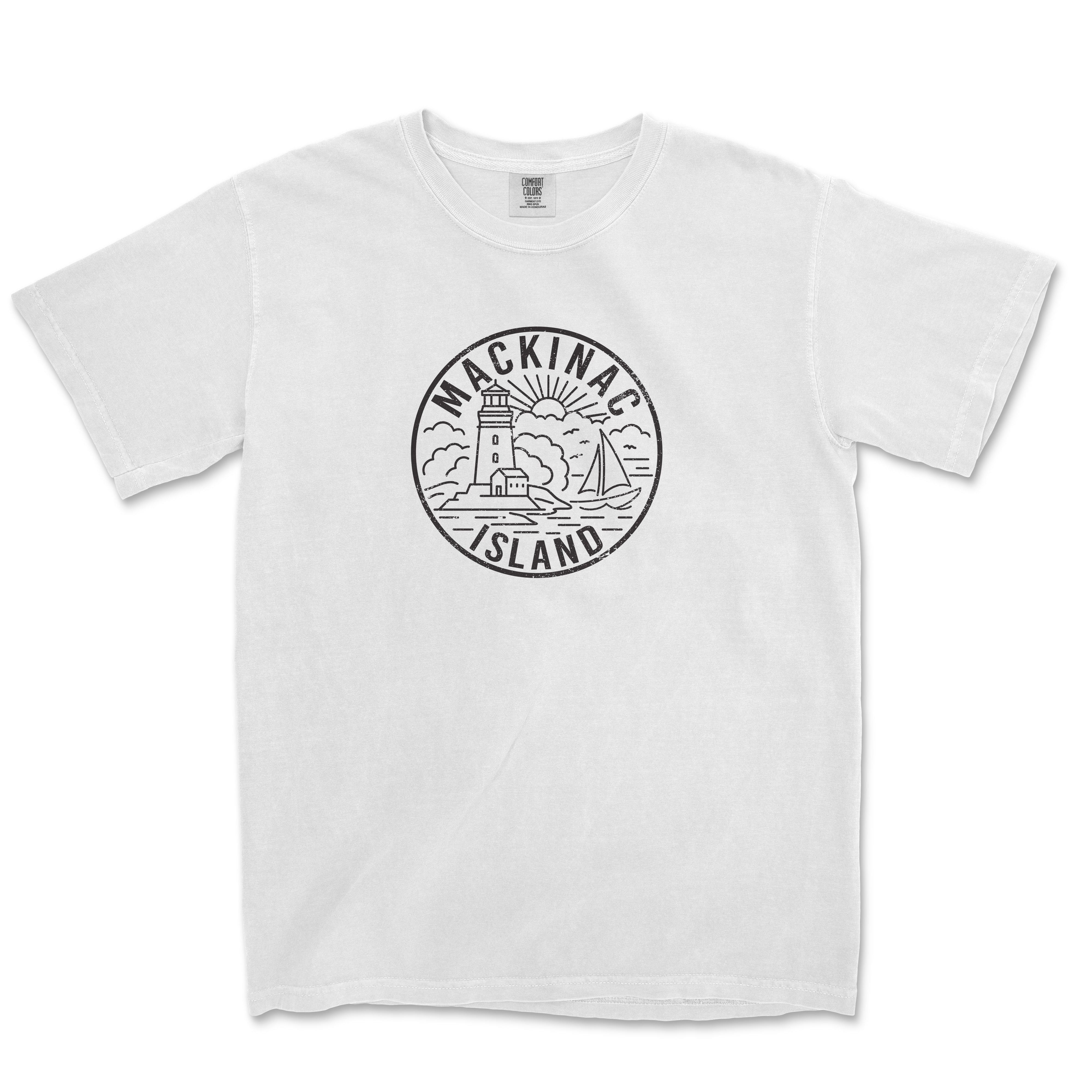 Mackinac Island Michigan Comfort Colors T-shirt
