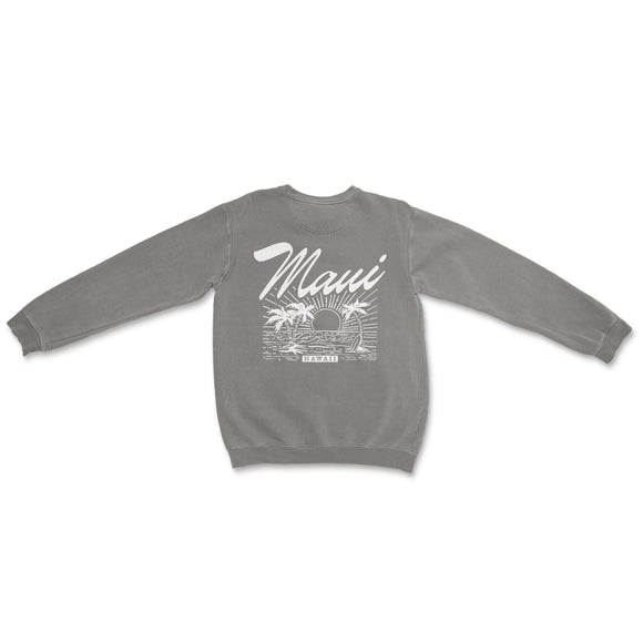 a gray sweatshirt with the words miami on it