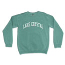 a lake crystal sweatshirt on a white background