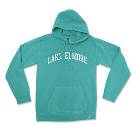 a lake elmore sweatshirt with the words lake elmore on it