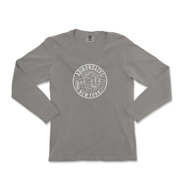 Adirondacks New York Long Sleeve T-Shirt - 0