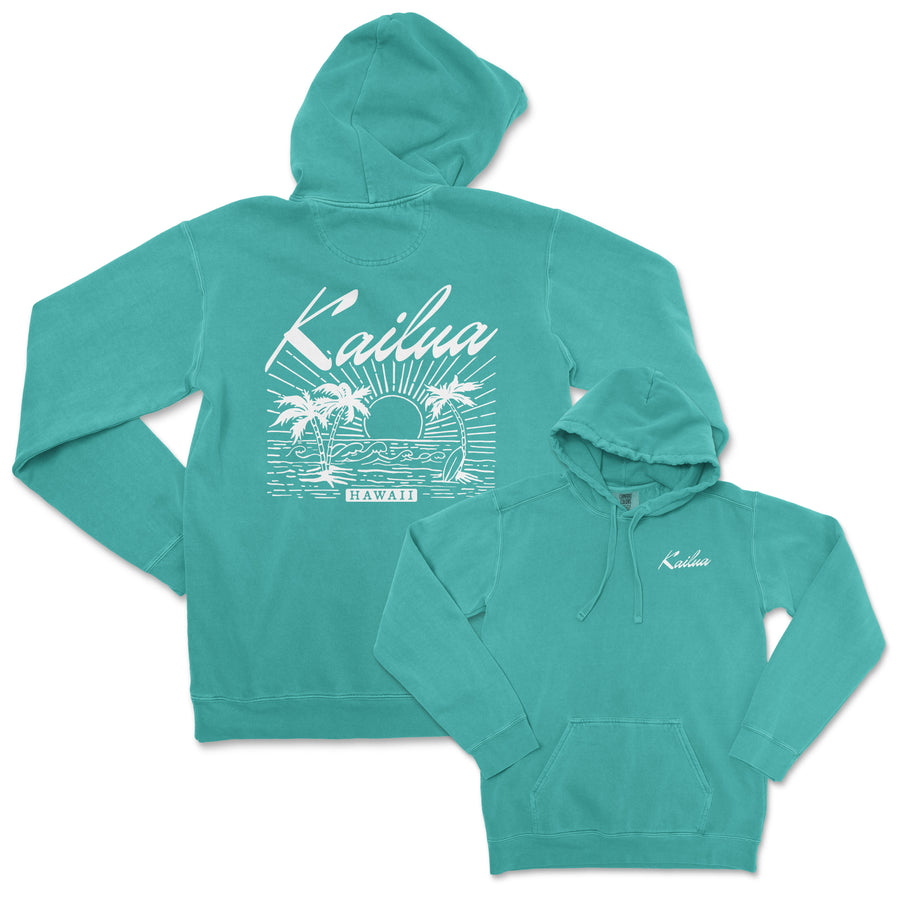 Kailua Comfort Colors Hooded Sweatshirt
