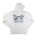 a white hoodie with the words margaritas on it