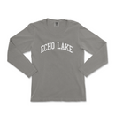 a women's long sleeve shirt that says echo lake