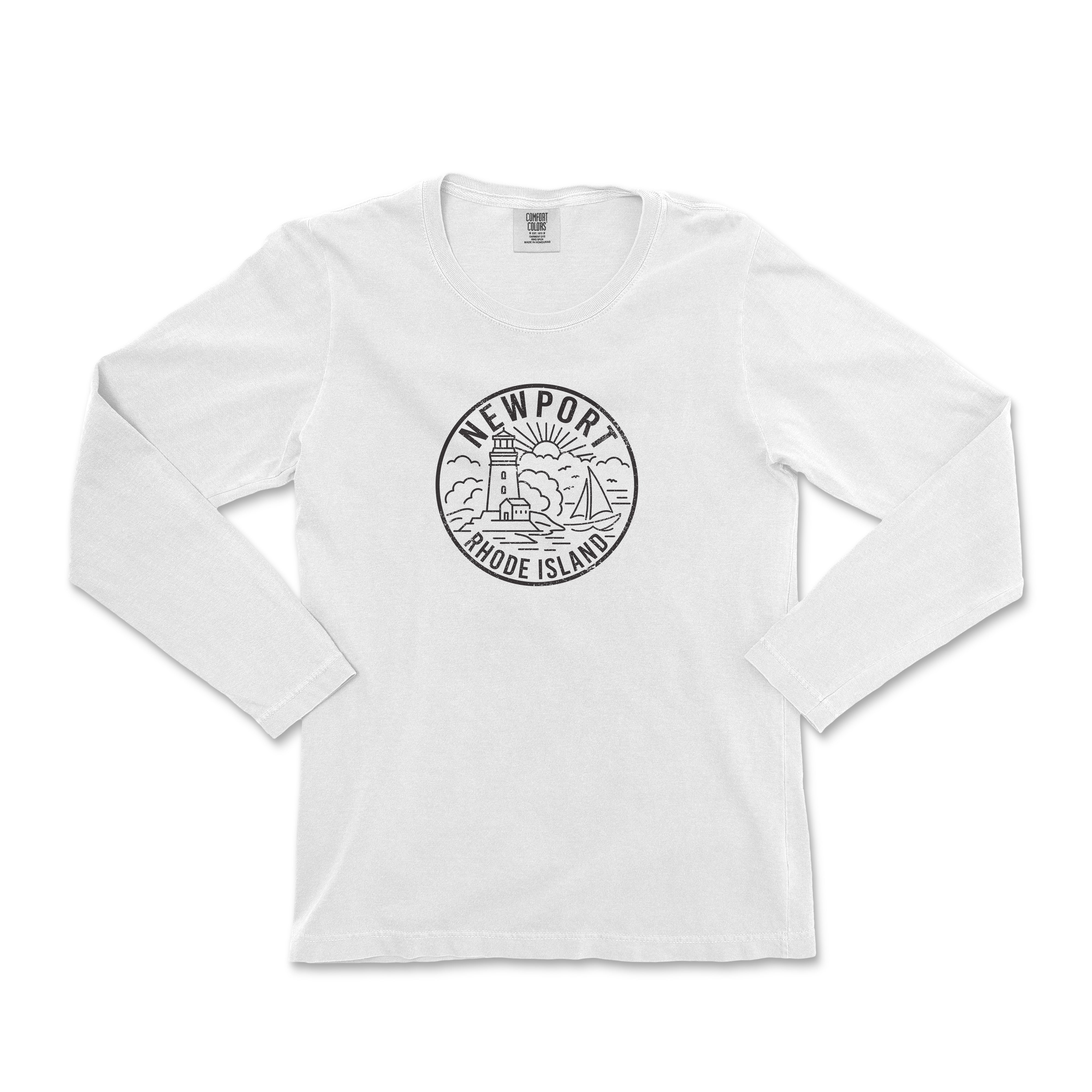 Newport Rhode Island Long Sleeve T-Shirt - 0