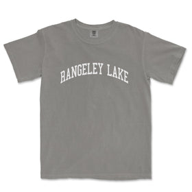 a gray t - shirt with the word rangeley lake on it