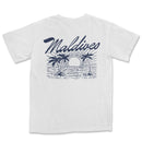a white t - shirt with the words maddive on it