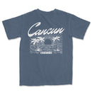 a blue t - shirt with the words cagua on it