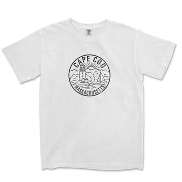 Cape Cod Massachusetts Comfort Colors T-shirt - 0