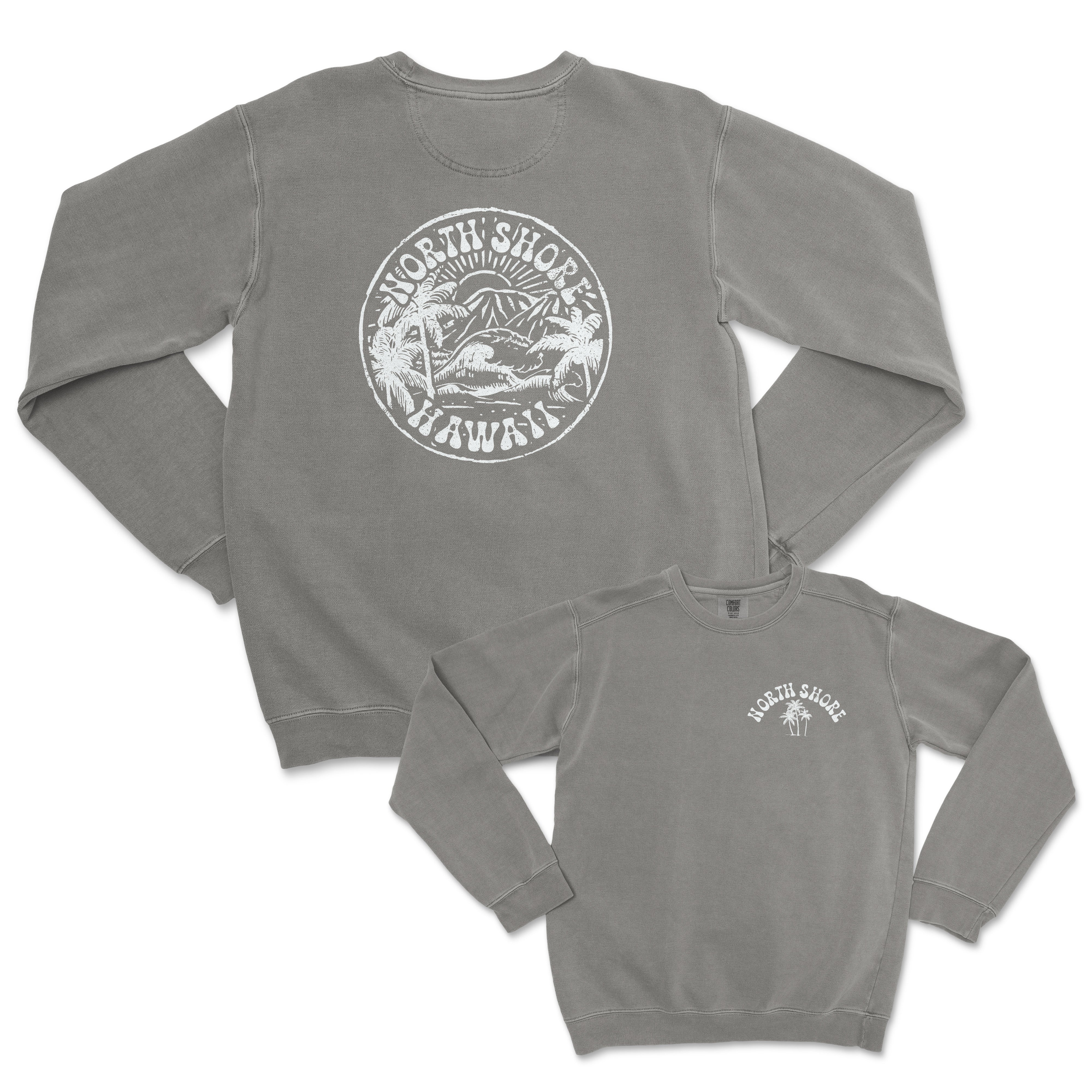 North Shore Hawaii Crewneck Sweatshirt