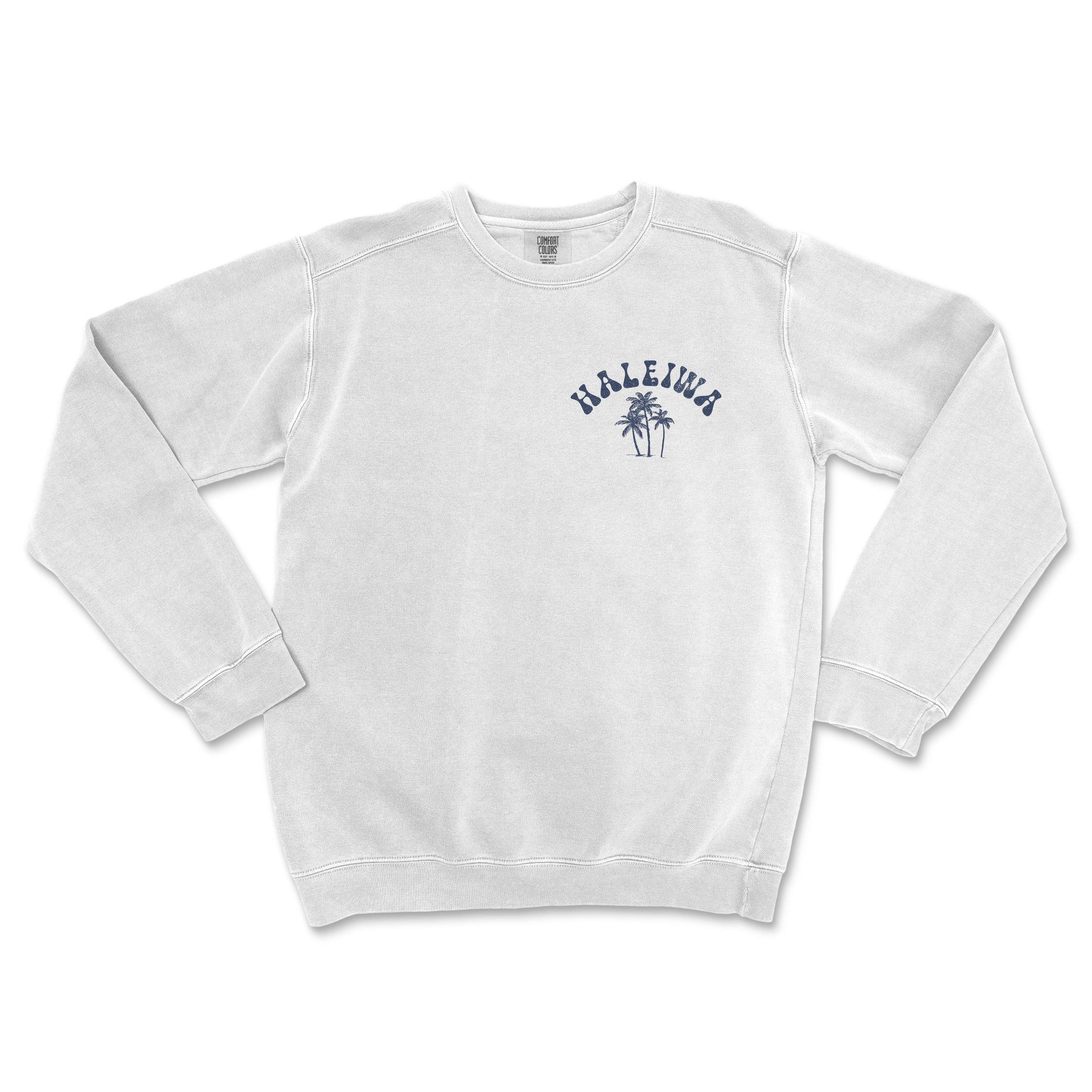 Haleiwa Hawaii Crewneck Sweatshirt - 0