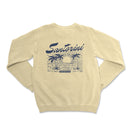 a white sweatshirt with the words sanibei on it