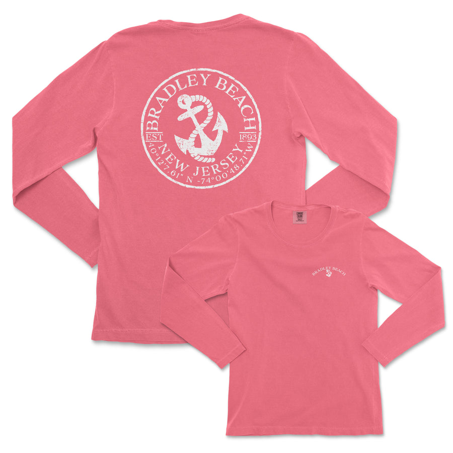 Bradley Beach New Jersey Long Sleeve Shirt