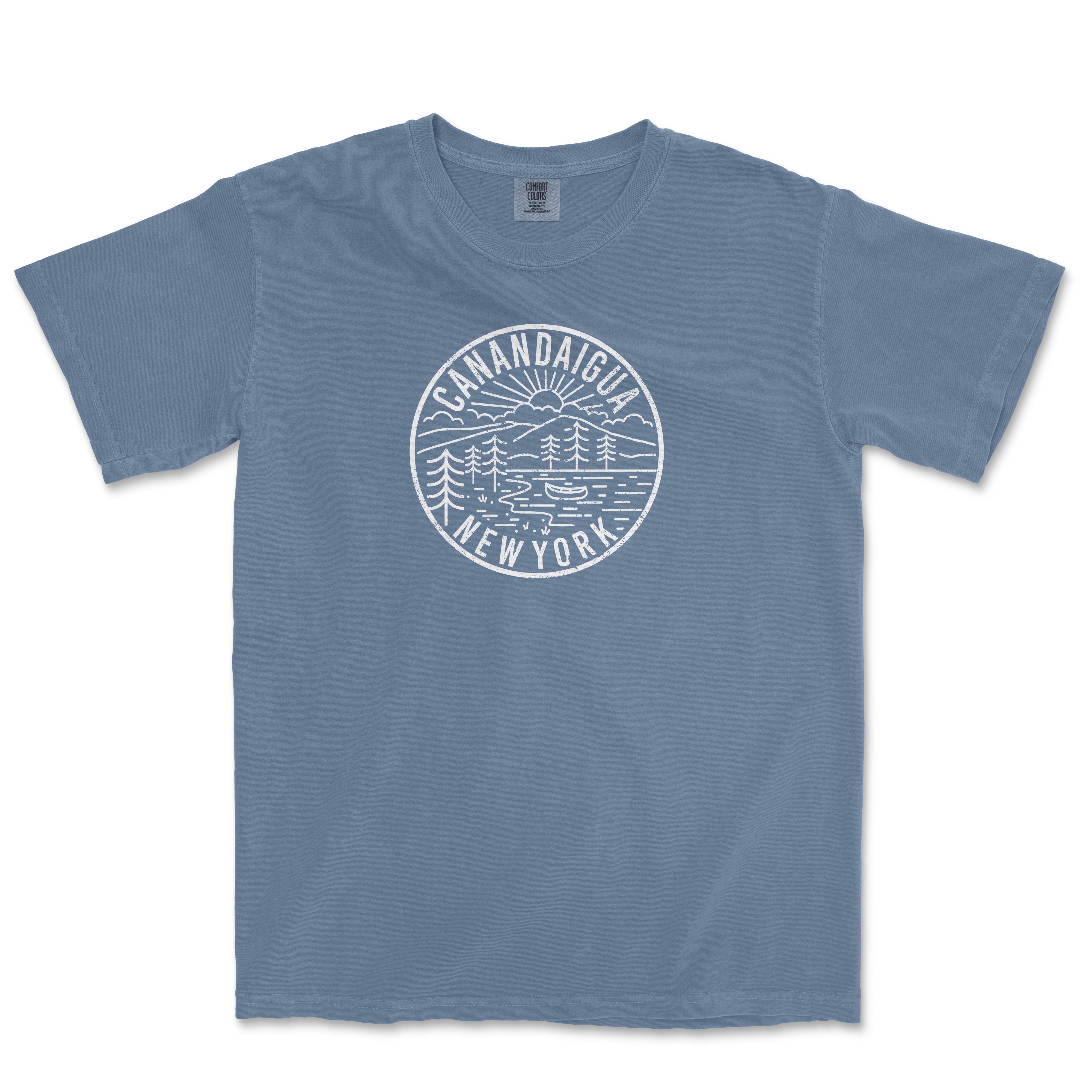 Canandaigua New York Comfort Colors T-shirt - 0