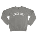 a sweatshirt with the word semeca lake printed on it