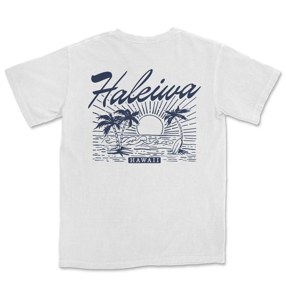a white t - shirt with the words haleuna on it