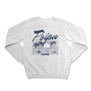 a white sweatshirt with the words fiji on it